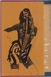 FAILE (American, Canadian, 1999): FAILE (Ame?ricain, Canadien, fonde? en 1999) Vaidade Book Cover, 2011 Encre et se?rigraphie sur couverture de livre, date? 1986-2011 et signe? au dos de l’encadrement Ink and silkscreen on found boo