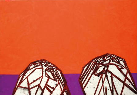 Tony BEVAN, né en 1951: Tony BEVAN, né en 1951HEADS HORIZON, 1999Acrylique sur toile,signées et annotation PC9911 au dosAcrylic on canvas,signed and annotated PC9911 on the reverse165 × 239 cm – 65 × 94 in