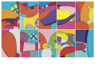 KAWS (born in 1974° NO REPLY, 2015