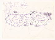 KAWS (born in 1974° UNTITLED (KAWS), CIRCA 1993 – 1994