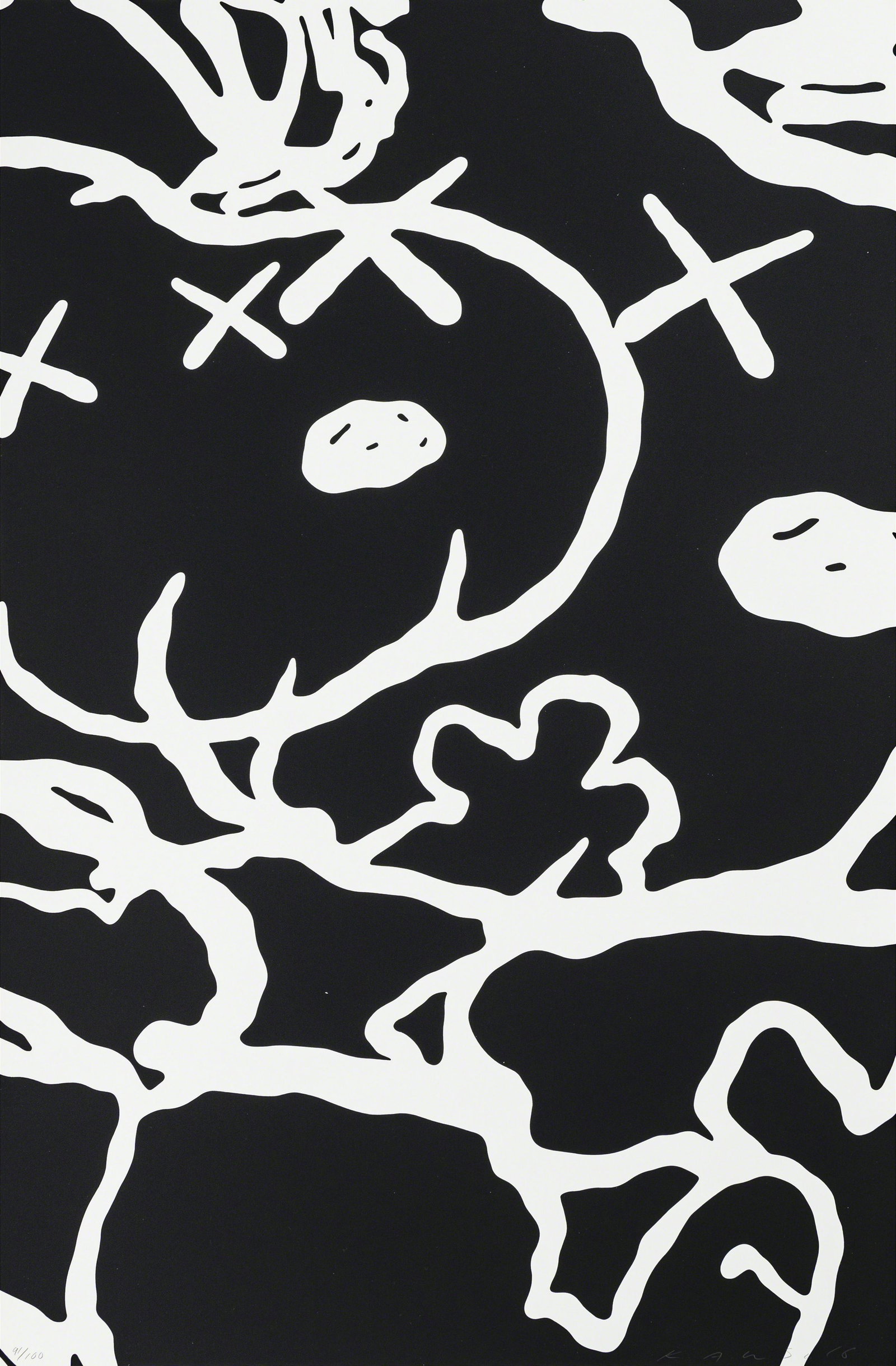 KAWS (born in 1974° SCREENPRINT FROM MAN’S BEST FRIEND, (1 of 1)