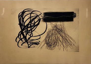 Hans HARTUNG (French from Germany, 1904-1989)