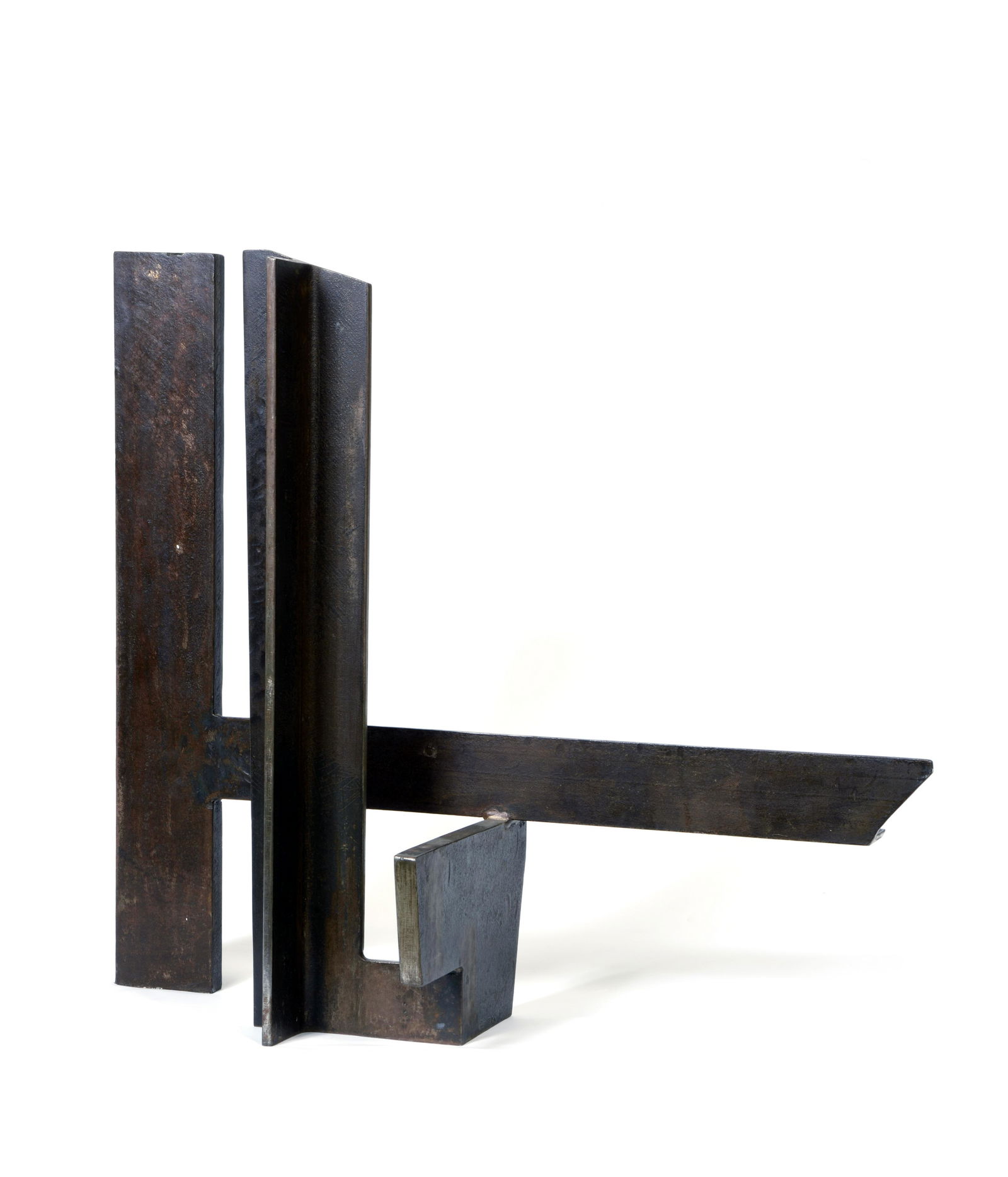 Marino DI TEANA (1920-2012): Marino DI TEANA (1920-2012) HOMMAGE Ã€ LA CATHÃ‰DRALE,1958-1960Acier soudÃ© et patinÃ©, signÃ© et datÃ© Patinated welded steel, signed and dated69 Ã— 78 Ã— 29,5 cm â€“ 27.2 Ã