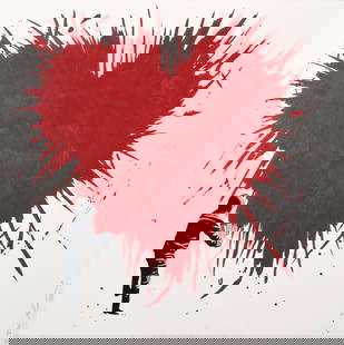 DI LORENZO (Italian, born in 1977): DI LORENZO (Italian, born in 1977) Declaration, 2007 Acrylic, spray paint and stencil on canvas, signed lower right, titled, dated and signed on the reverse 100 x 99.5 cm - 39.4 x 39 in