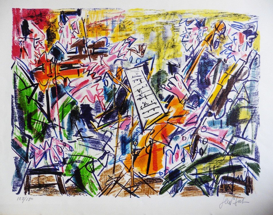 GEN-PAUL (1895-1975) Orchestre Lithographie sur papier (1 of 1)