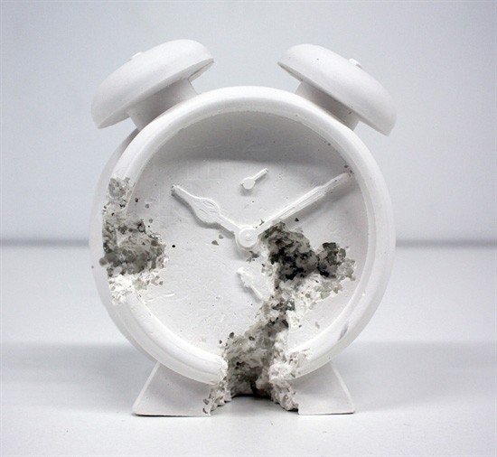 Daniel ARSHAM (N en 1980) Relic 3 ( Clock), 2015 (1 of 1)