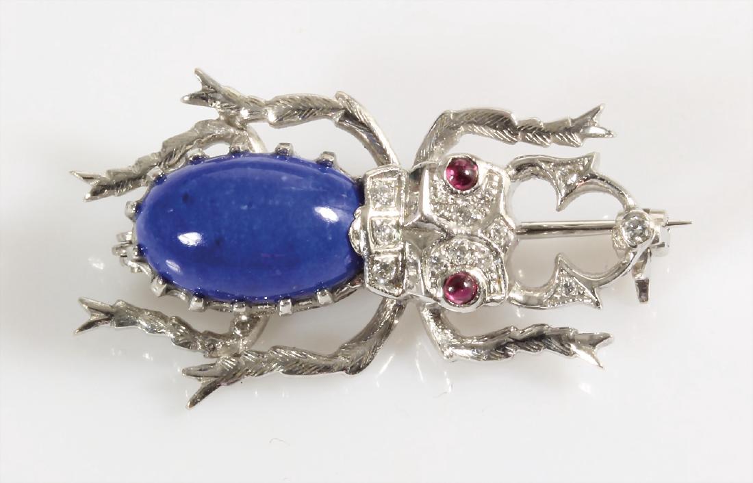 Brosche "HIRSCHKÄFER", Frankreich (1 of 1)