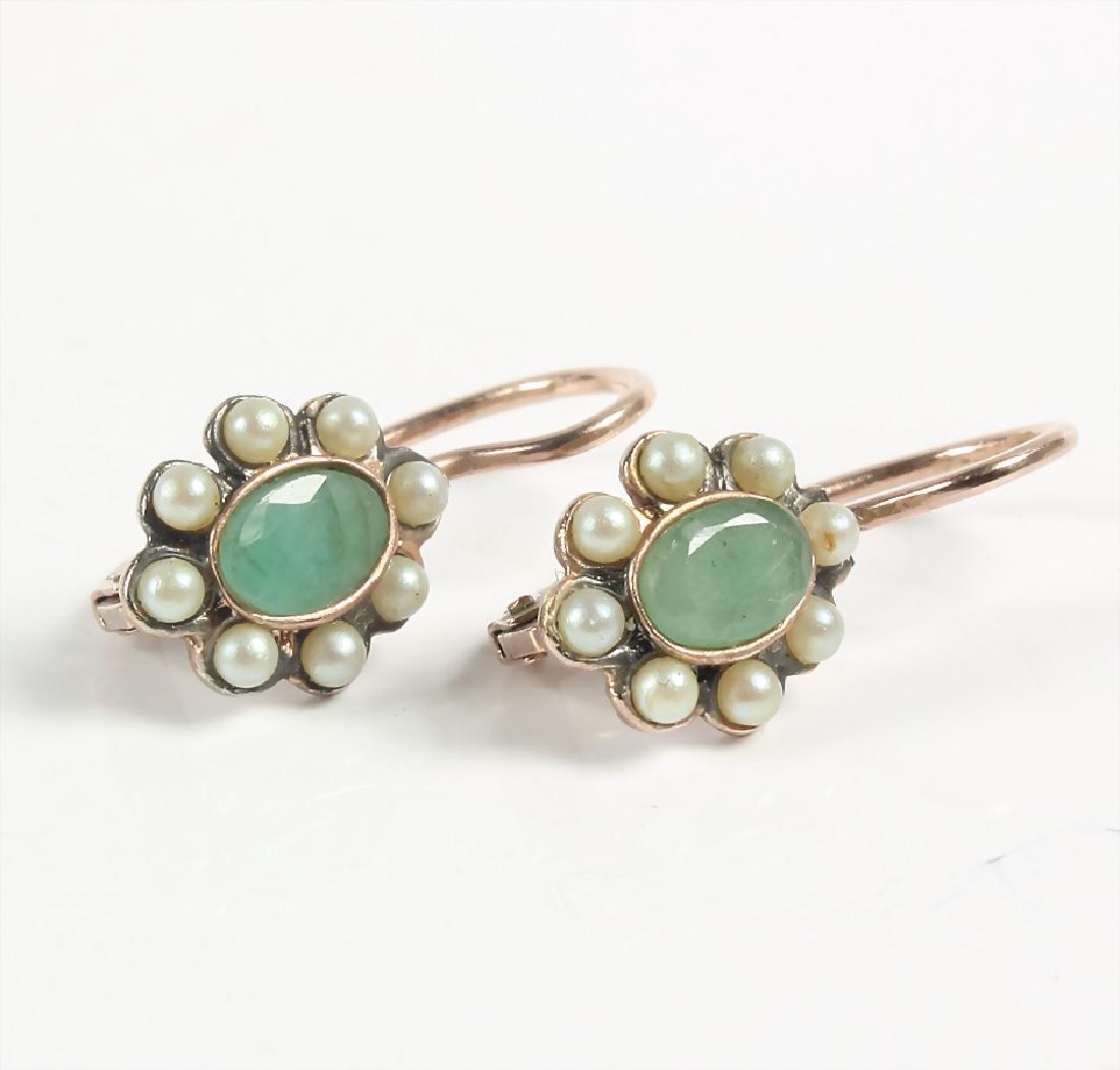 Ohrhänger "ITALIEN" (antikisierend), 925 Silber verg., (1 of 1)