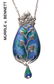 pendant, art nouveau around 1900, "Tree of Life",