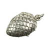 pendant/medallion early 20th century, fir cone, silver