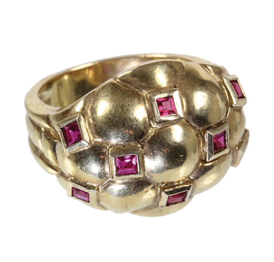 ring, ART-DECO, France from the 1920/'30s, silver (1 of 1)