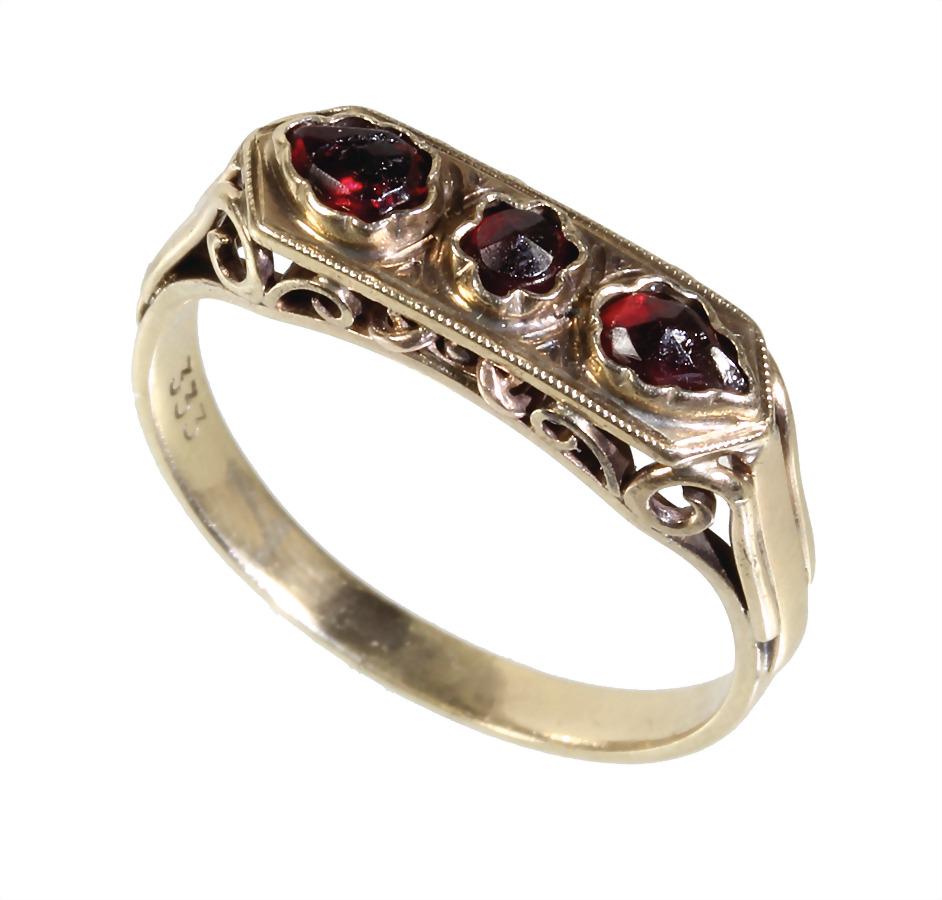 ring, early 20th century, yellow gold 333/000, 3 (1 of 1)