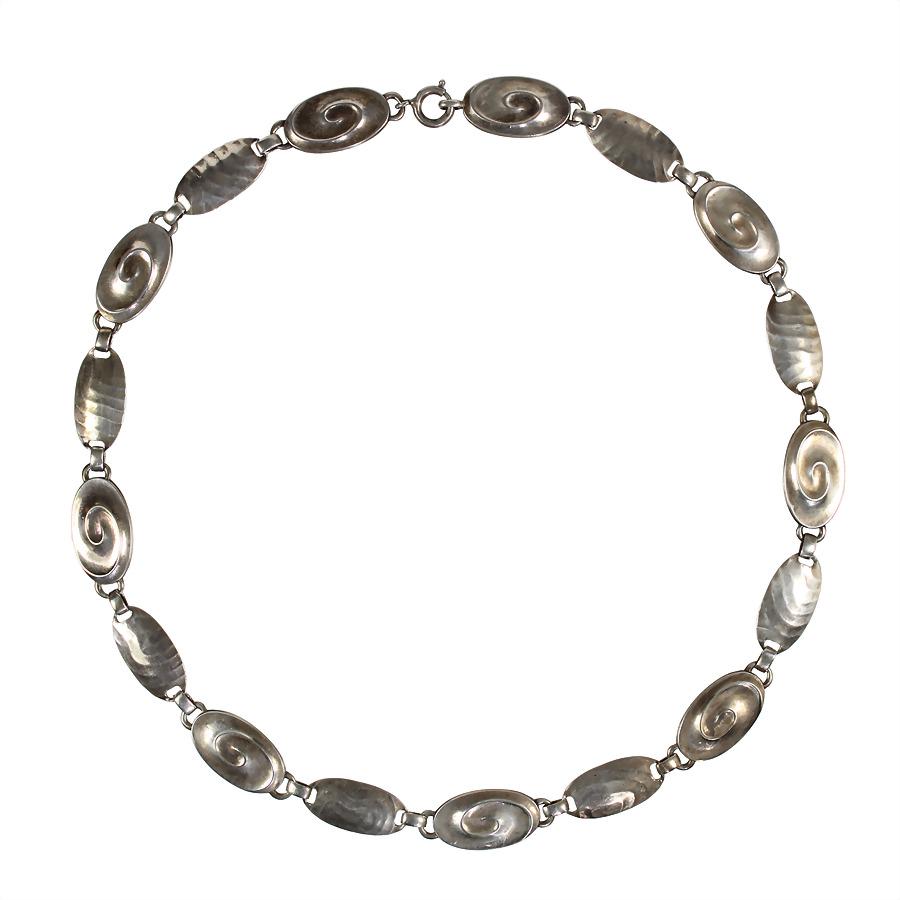 chain, ART-DECO 1930s, silver 835/000, signed KJ with (1 of 1)