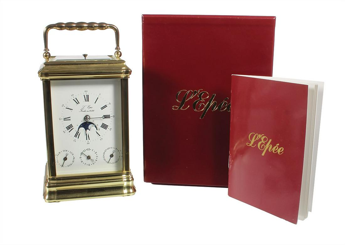 traveling clock for officers (coachman clock), (1 of 2)