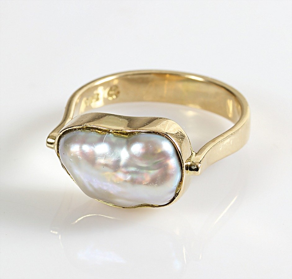 Ring, GG 585/000, Süßwasserperle, RW ca. (1 of 1)