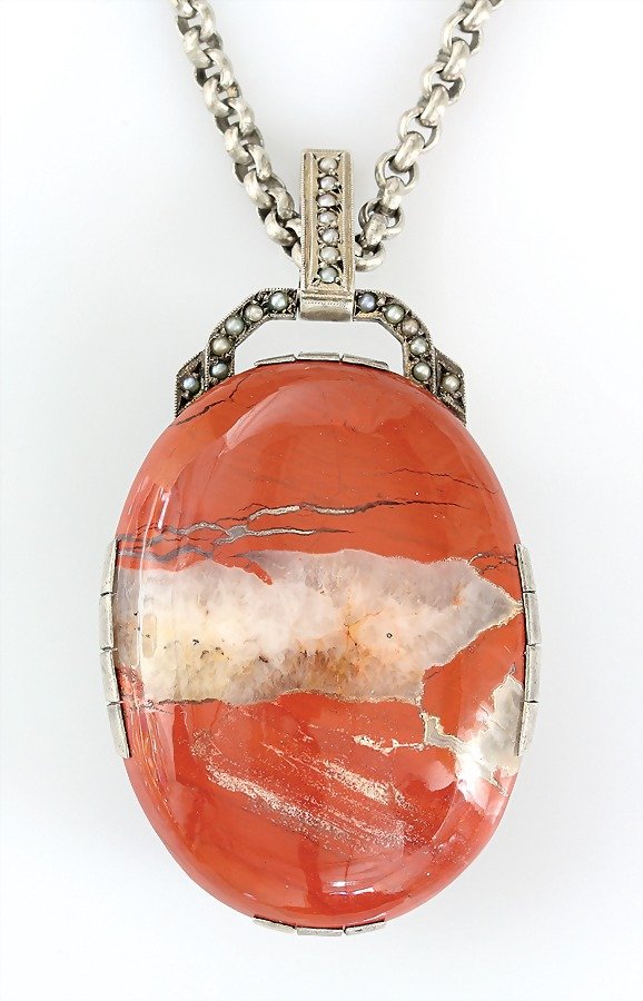 Anhänger, ART DECO um 1930, Silber 830/000, (1 of 1)