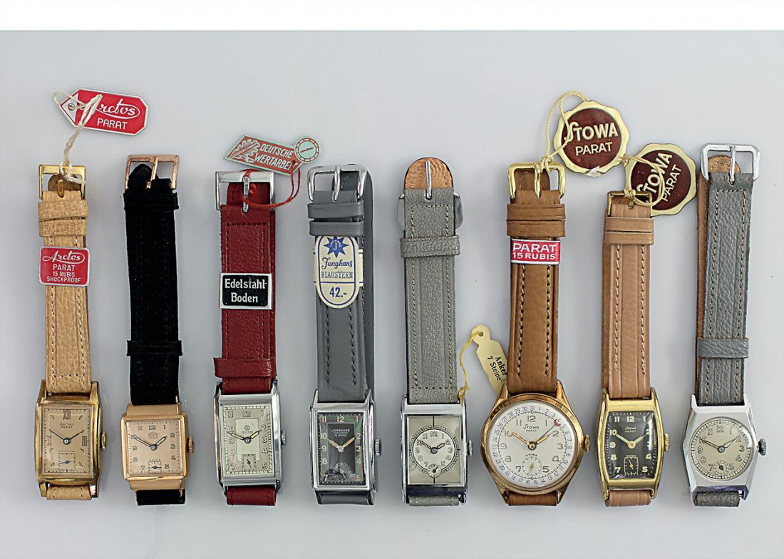 Lot: 8 Uhren 1960/70 Jahre, Handaufzug, (1 of 1)