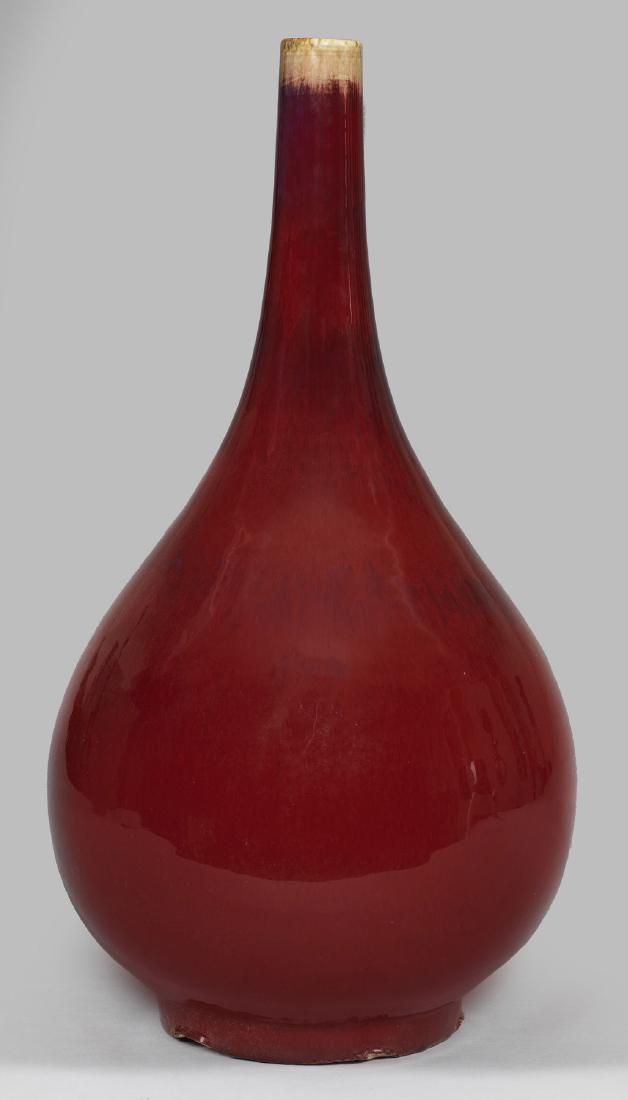 Große Sangue de Boeuf-Flaschenvase (1 of 1)