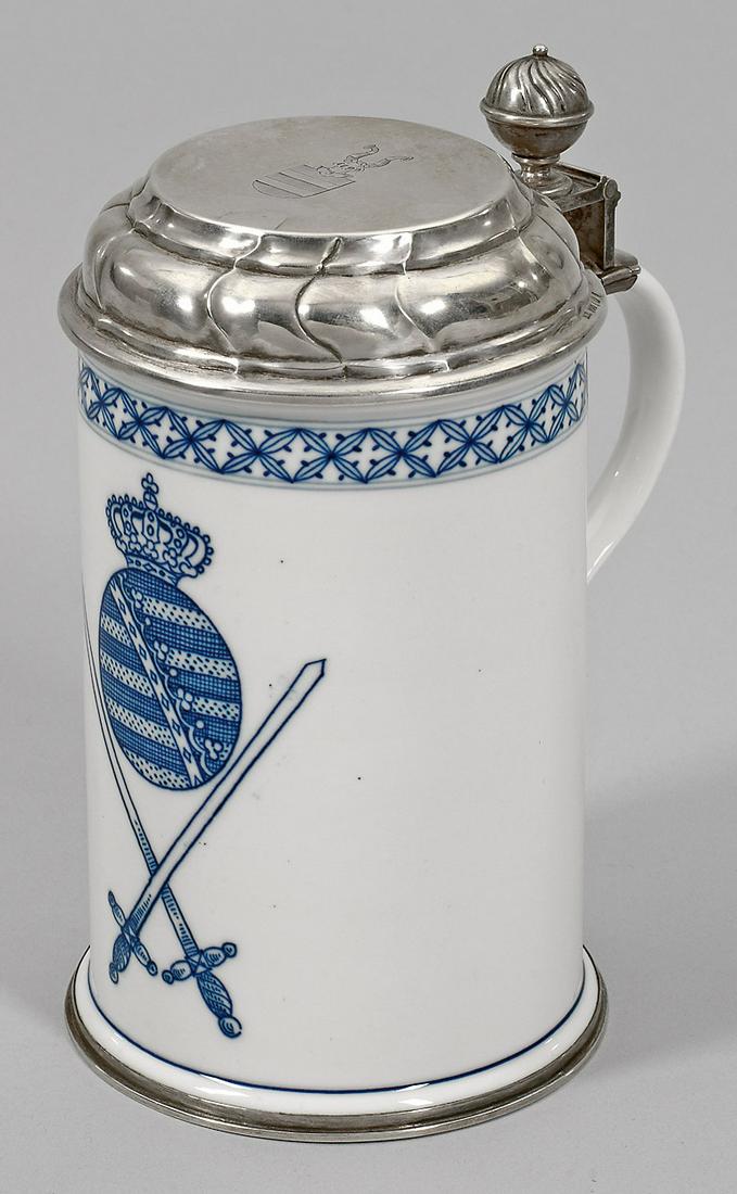 Deckelkrug mit sächsischem Wappen (1 of 1)