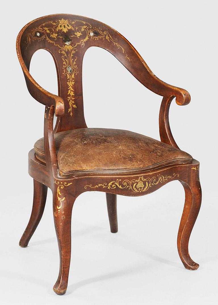 Viktorianischer Schreibtischsessel (1 of 1)