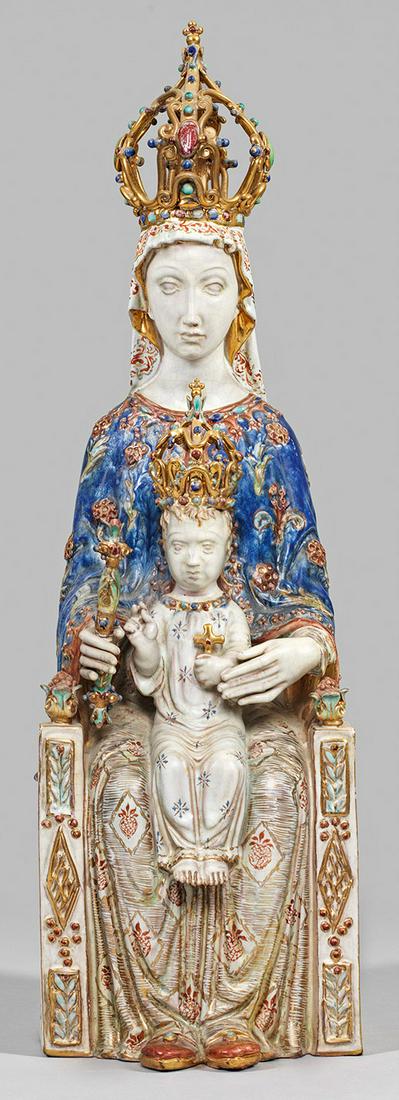 Thronende Madonna von Eugenio Pattarino (1 of 1)