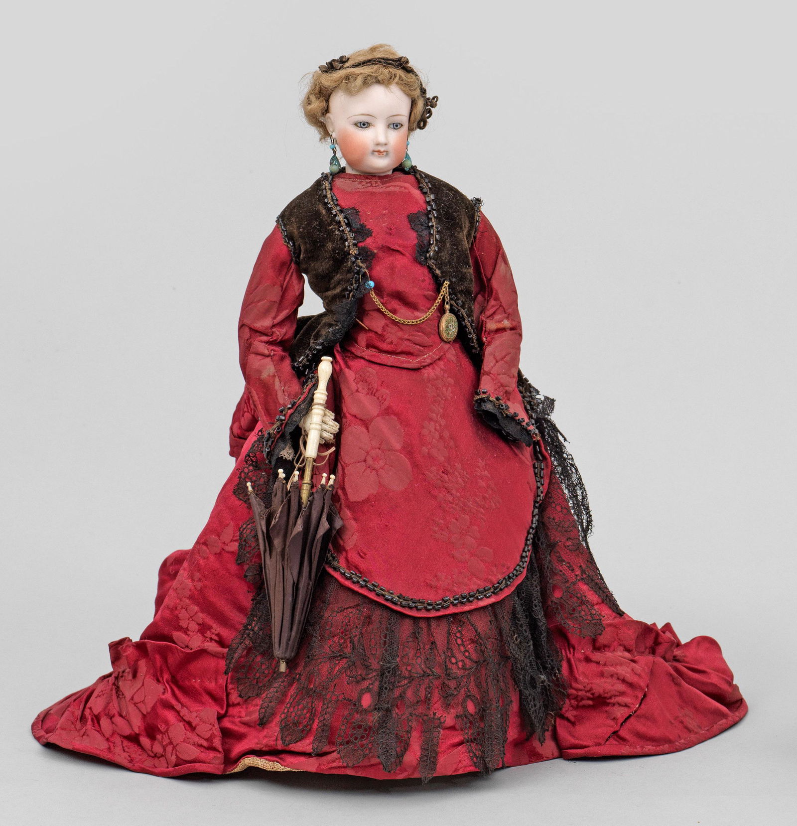 Seltene französische Modepuppe "Parisienne" (1 of 1)