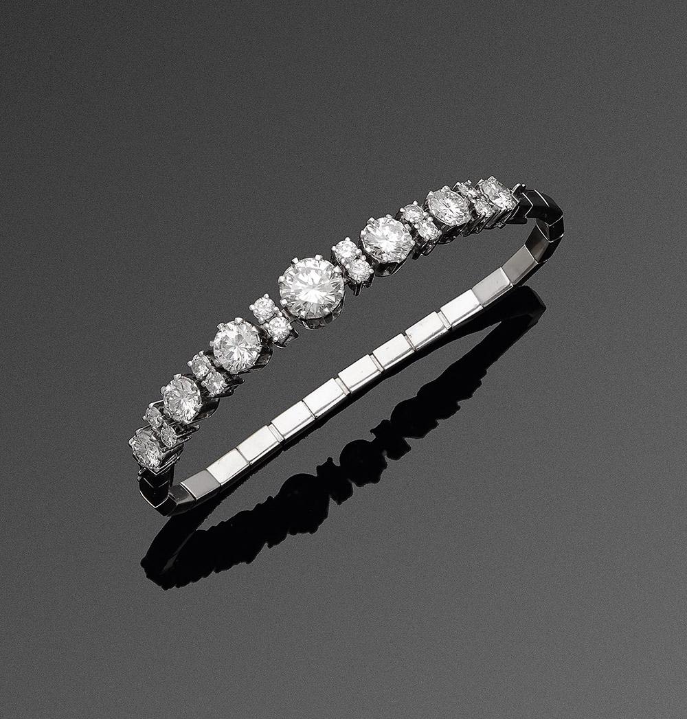 Hochfeines Brillant-Armband aus den 60er Jahren (1 of 1)