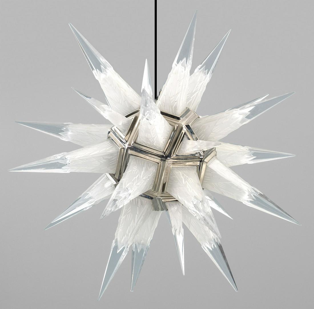 Extravagante Art Déco-Deckenlampe (1 of 1)