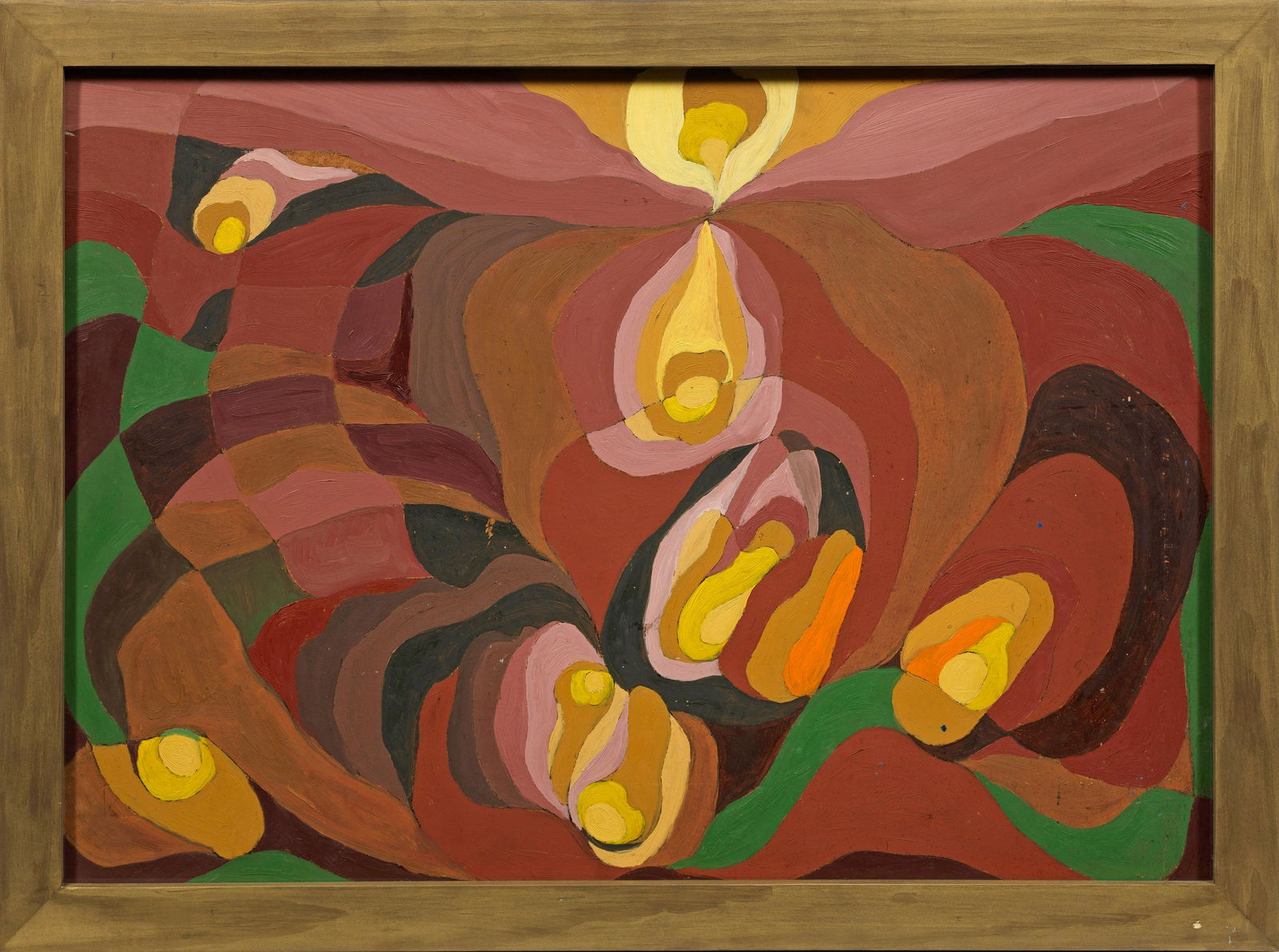 Thilo Maatsch: (1900 Braunschweig - 1983 Königslutter) Abstrakte Komposition Maatsch war in den 1920er Jahren ein Wegbereiter der Moderne in Braunschweig. In der von ihm mitgegründeten "Gesellschaft fü