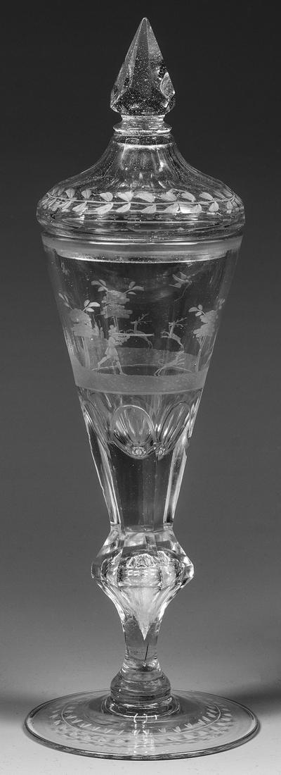 Deckelpokal mit Hirschjagdszene (1 of 1)