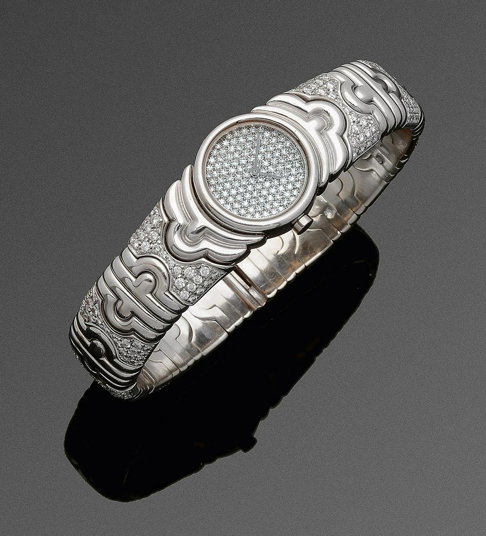 Schmuck-Armbanduhr BVLGARI-"Parentesi-Turbogas" (1 of 1)