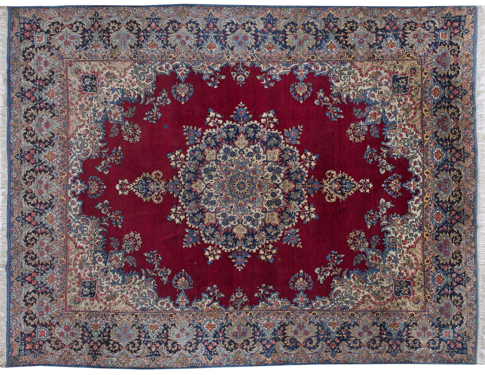 Großer Kirman Laver-Teppich (1 of 1)