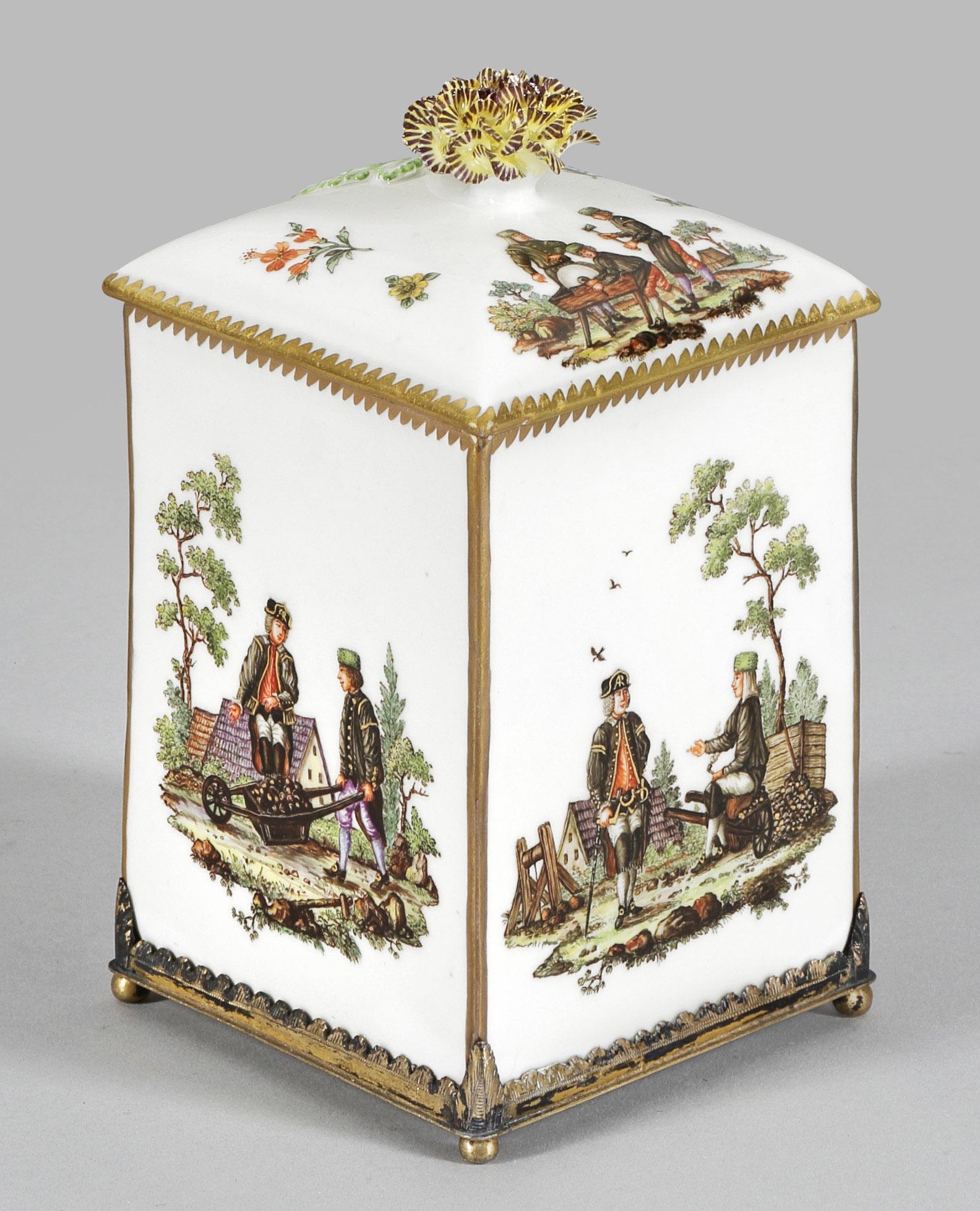 Tabakdose mit Bergmannsdekor (1 of 1)