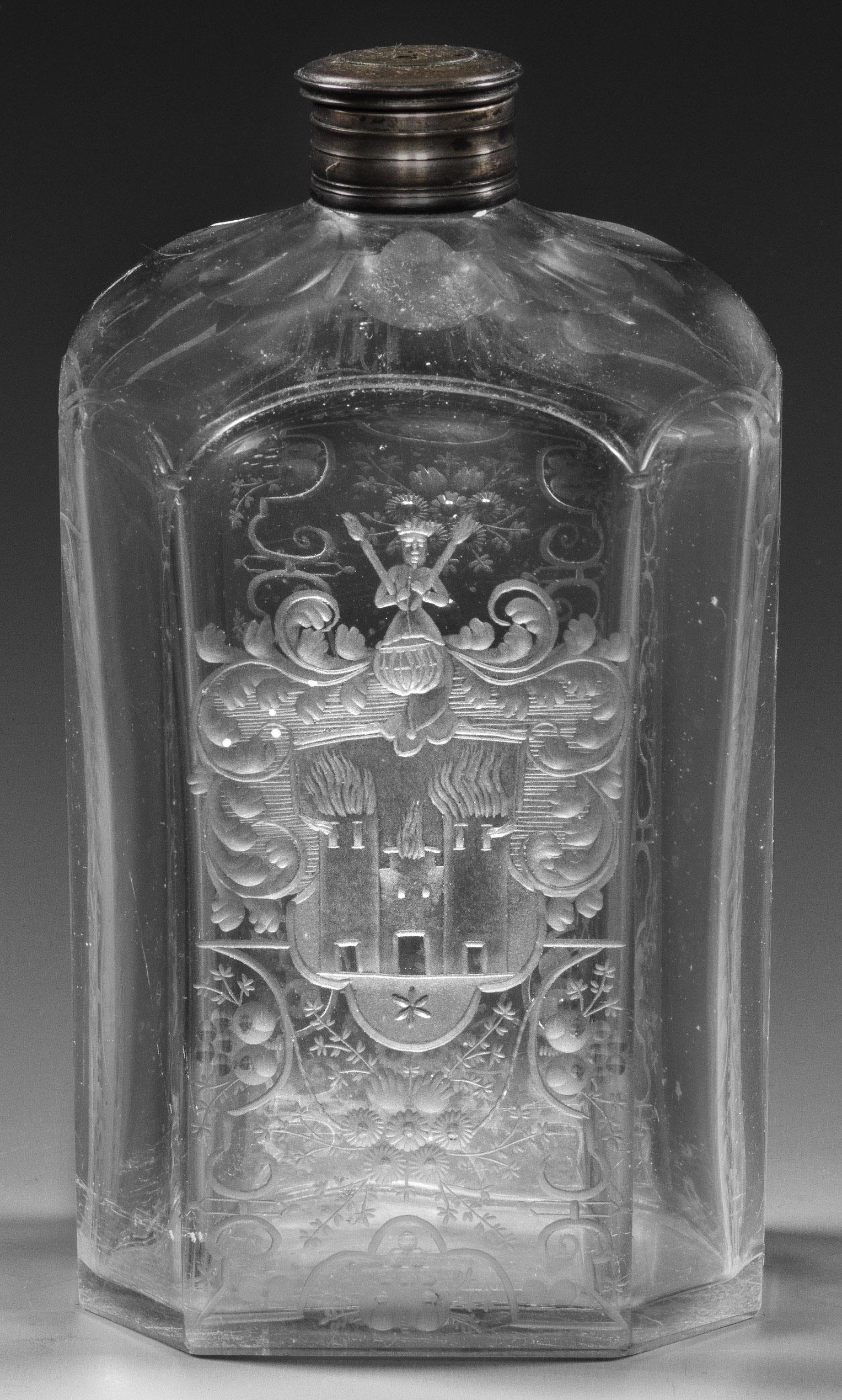 Barock-Flasche mit Wappen (1 of 1)
