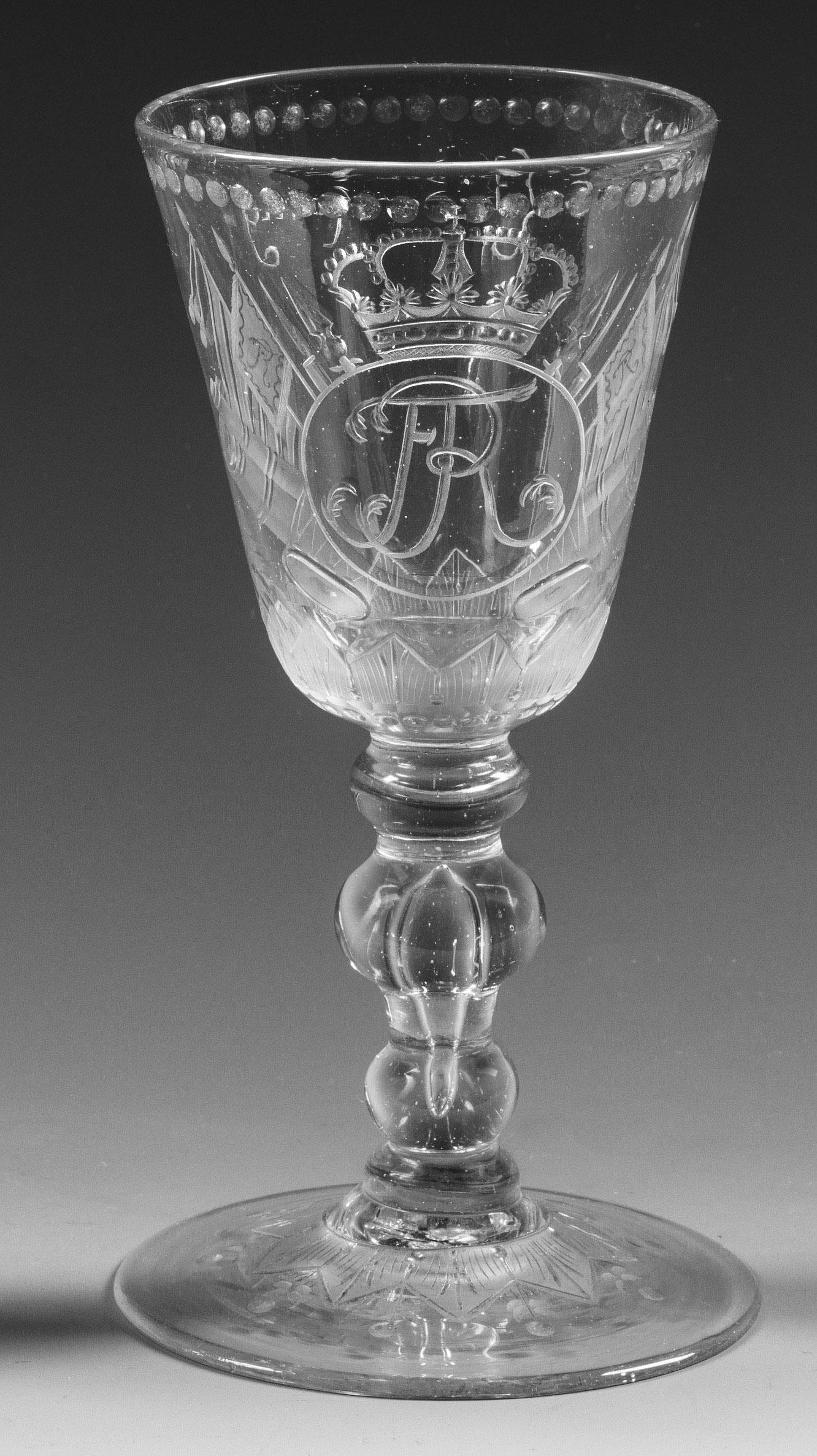 Pokal mit dem Monogramm KÃ¶nig Friedrich II. von PreuÃŸen (1 of 1)
