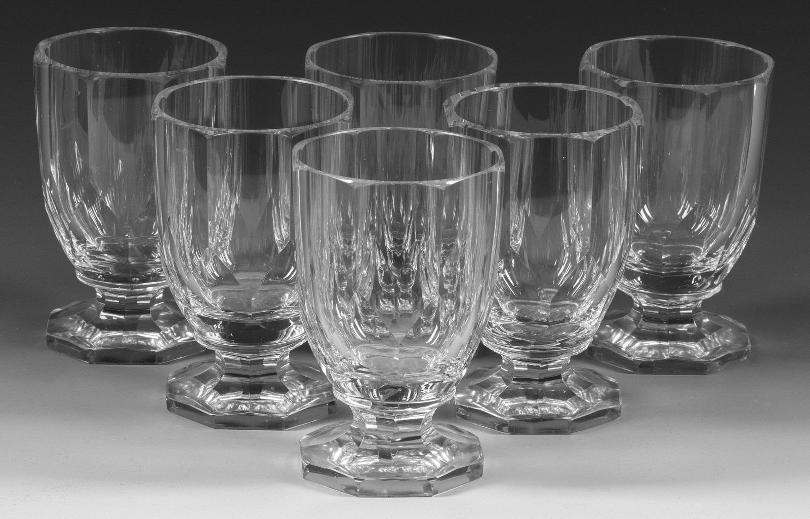 Satz von sechs FuÃŸbechern (1 of 1)