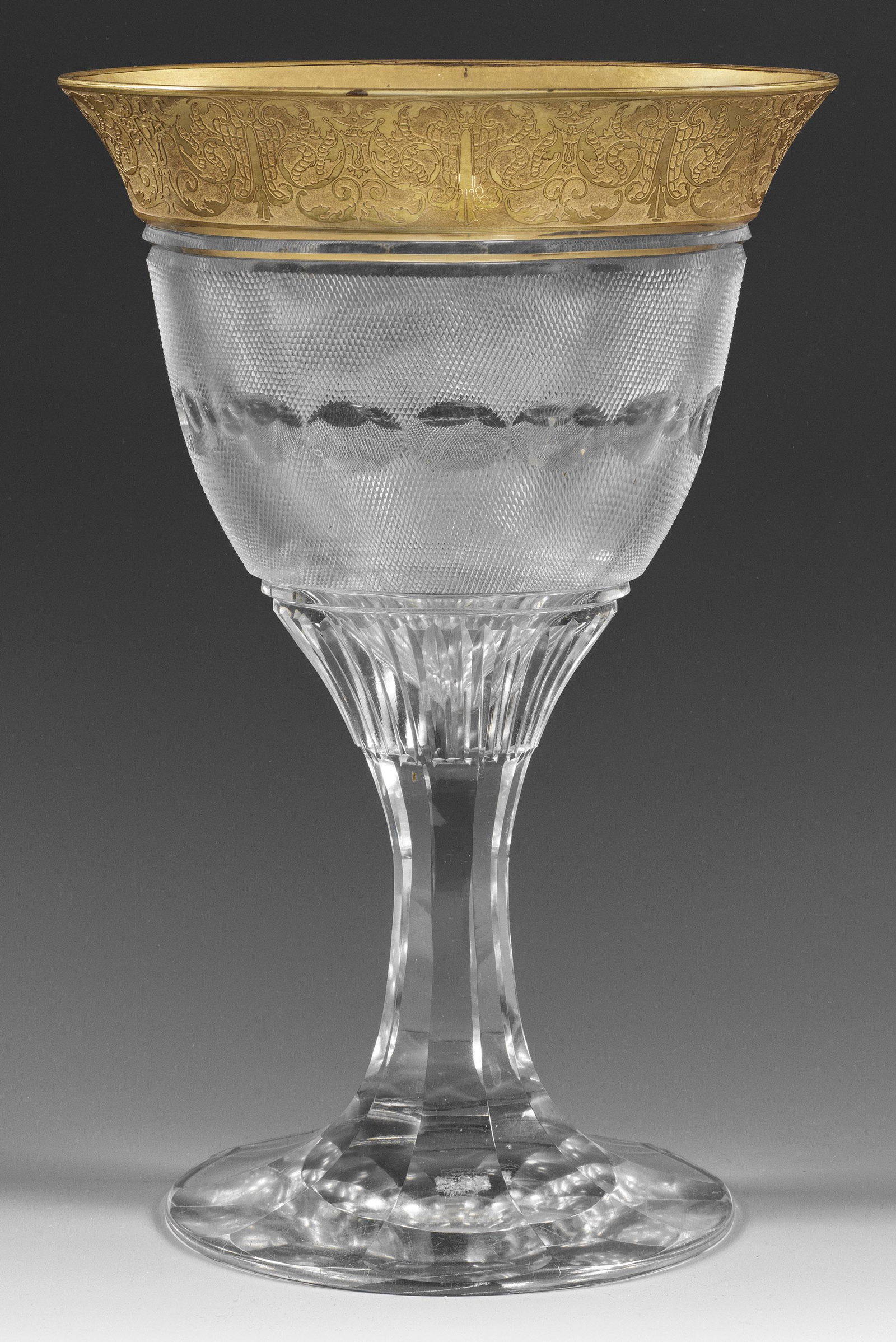 GroÃŸe Pokalvase von Moser aus der "Splendid"-Kollektion (1 of 1)