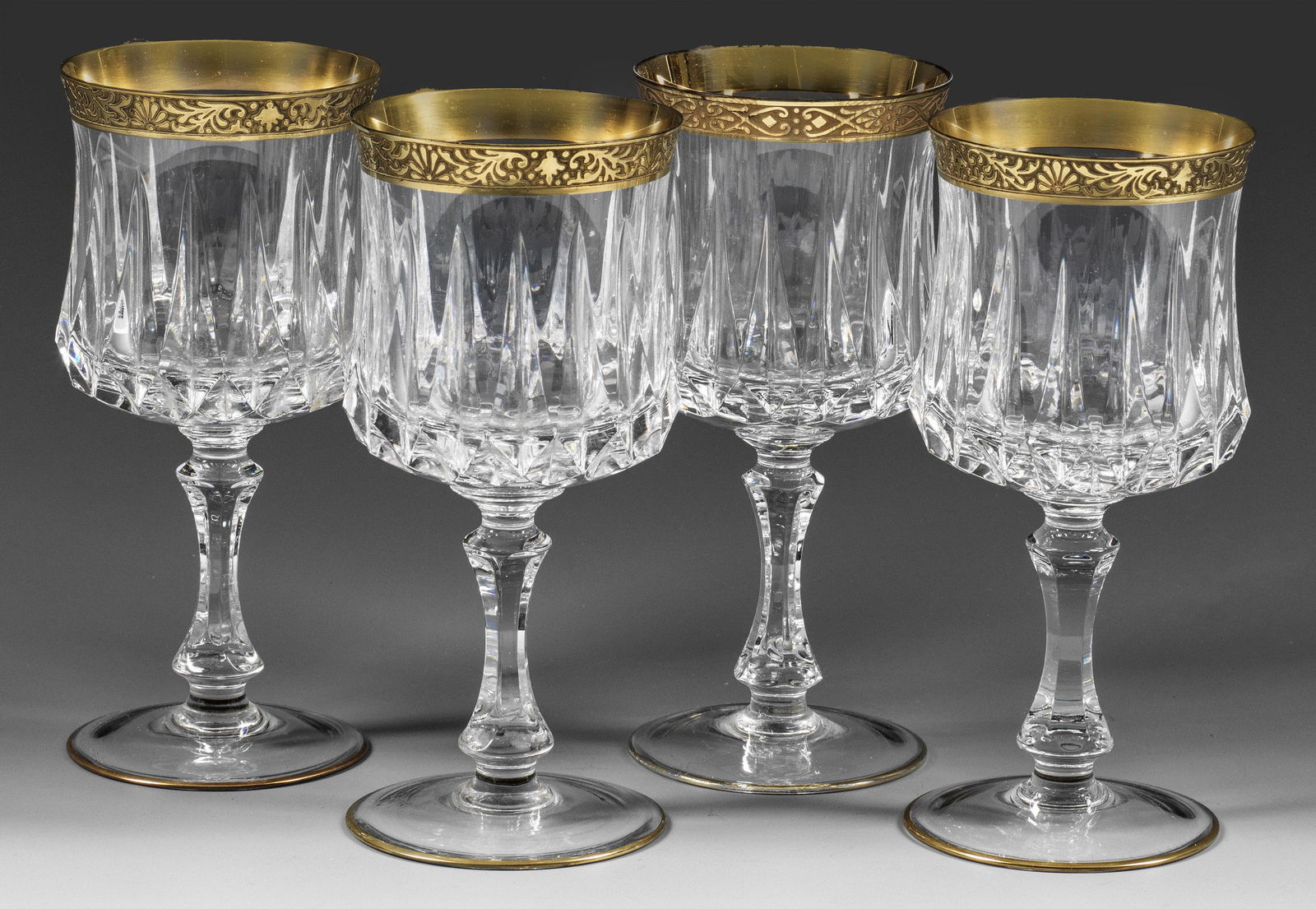 Vier Moser-RotweinglÃ¤ser (1 of 1)