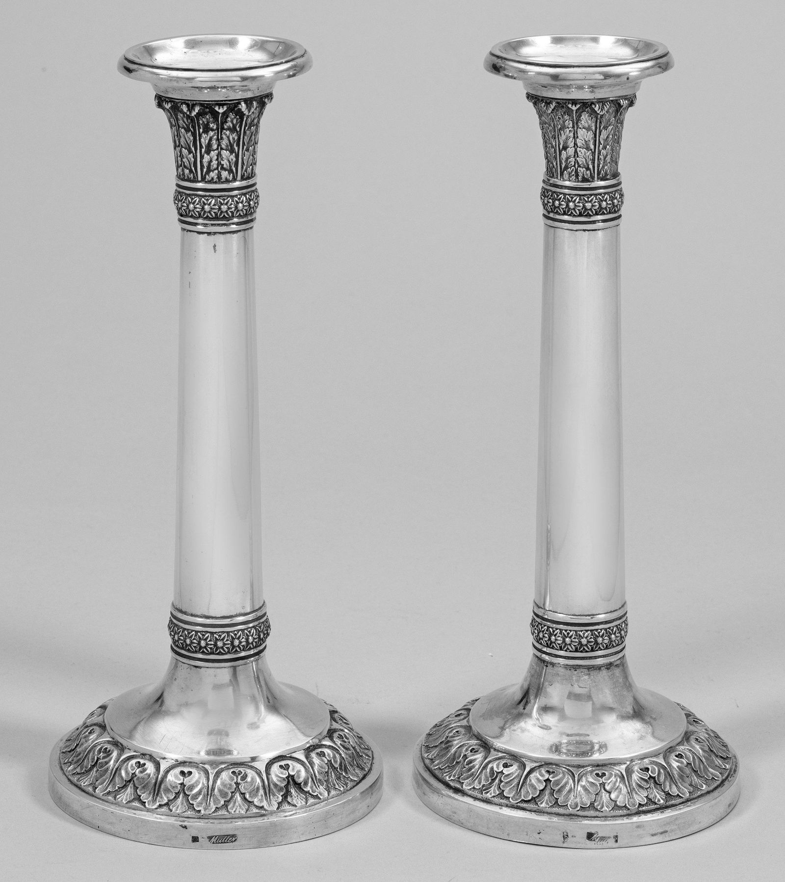 Paar Empire-Tafelleuchter (1 of 1)