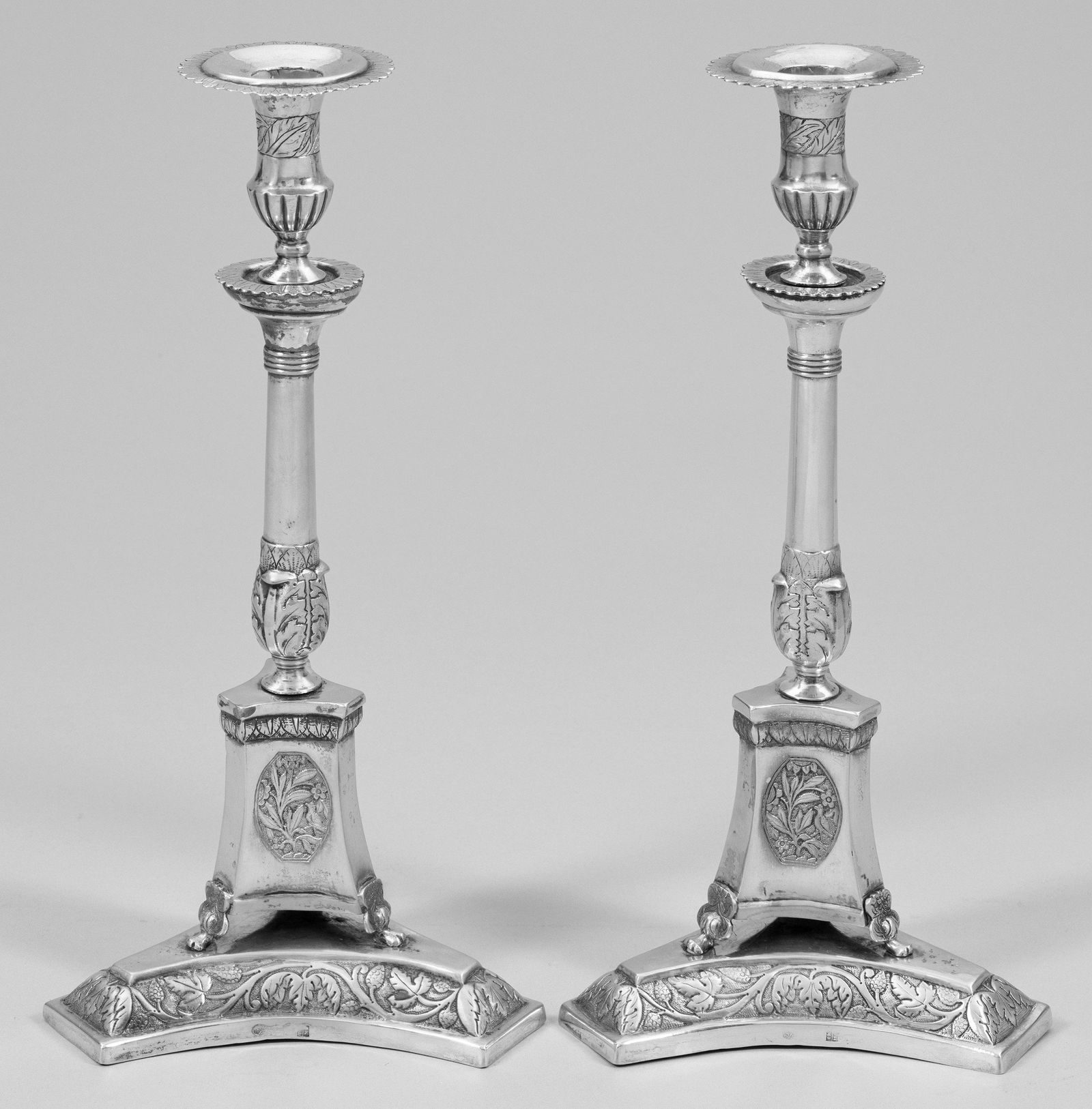 Paar Empire-Tafelleuchter (1 of 1)