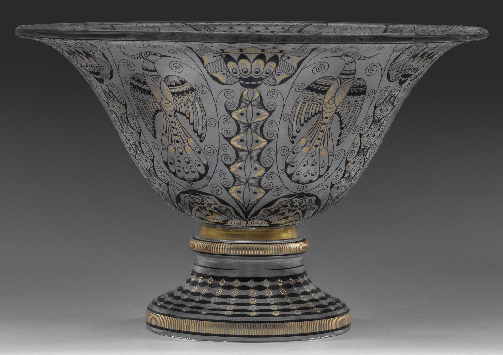 Bedeutende FuÃŸschale von Alfred Walther (1 of 1)