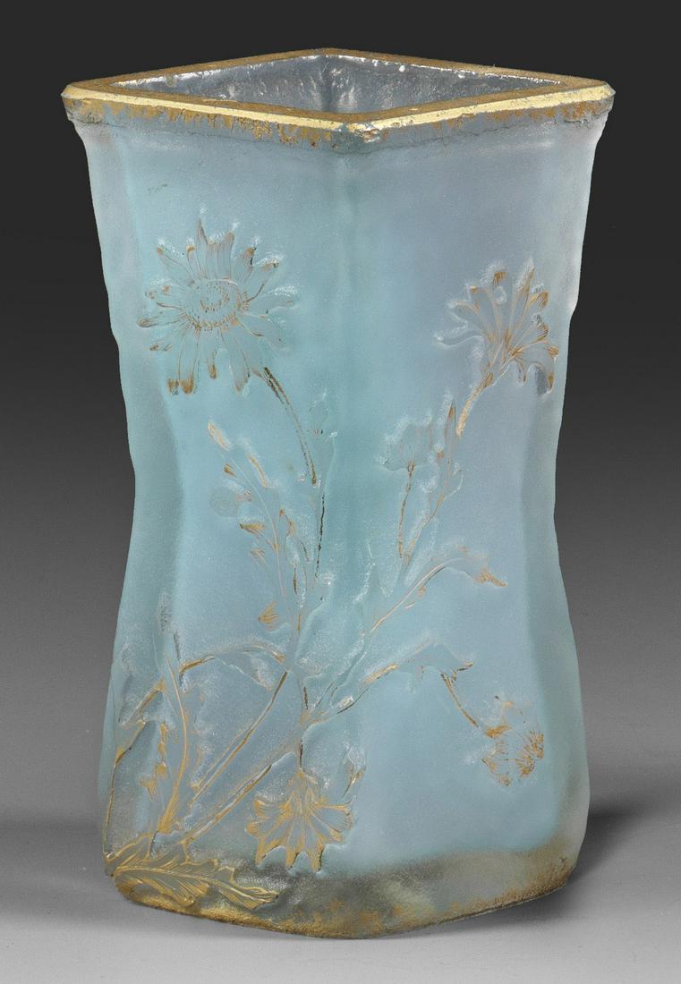 Jugendstil-Vase mit Margeritendekor von Daum FrÃ¨res (1 of 1)