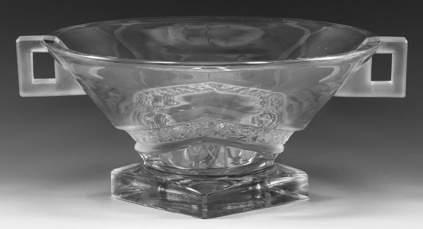 GroÃŸe Art DÃ©co-Schale von Aristide Colotte (1 of 1)