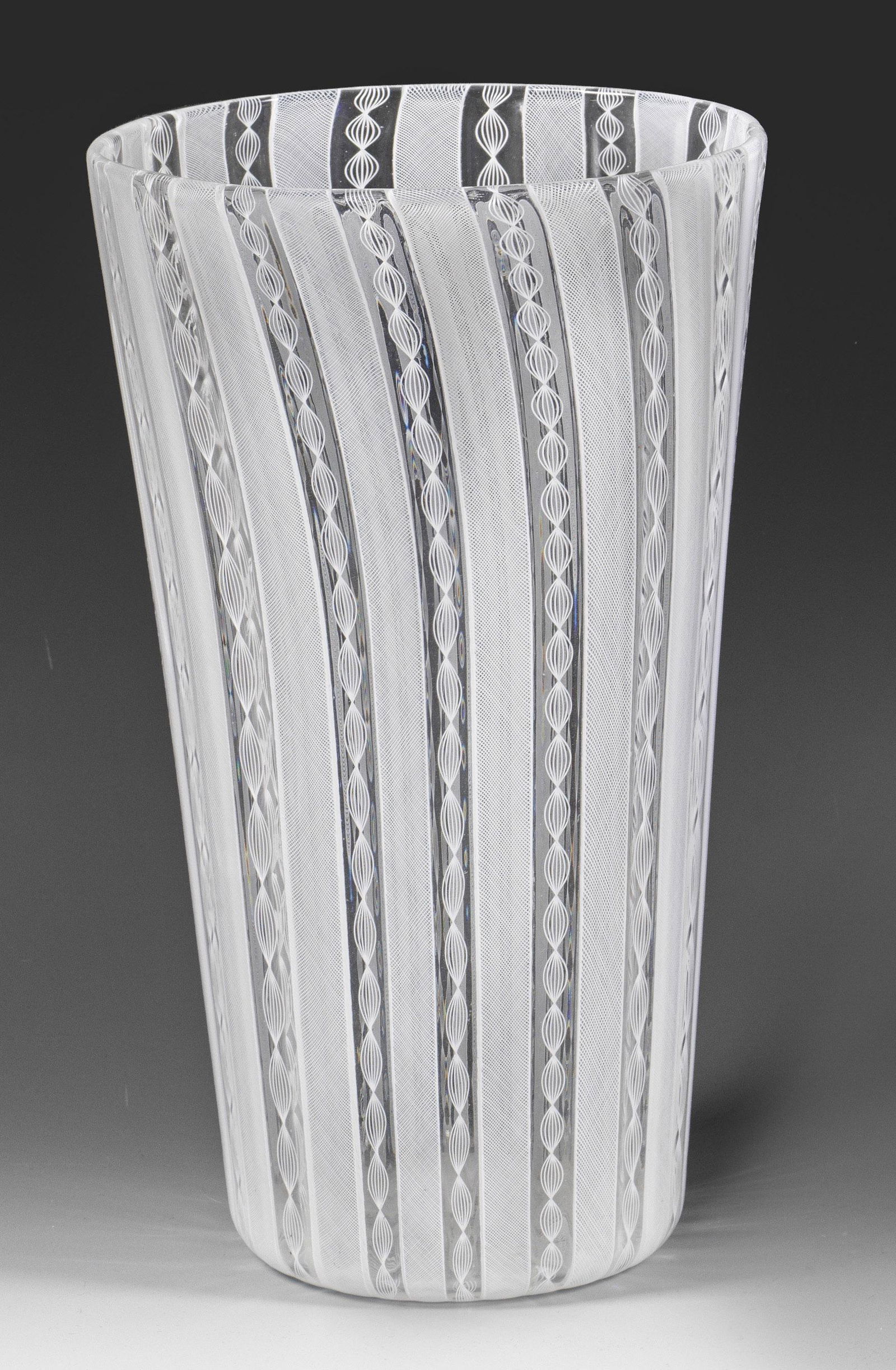 Murano "Zanfirico"-Bechervase (1 of 1)