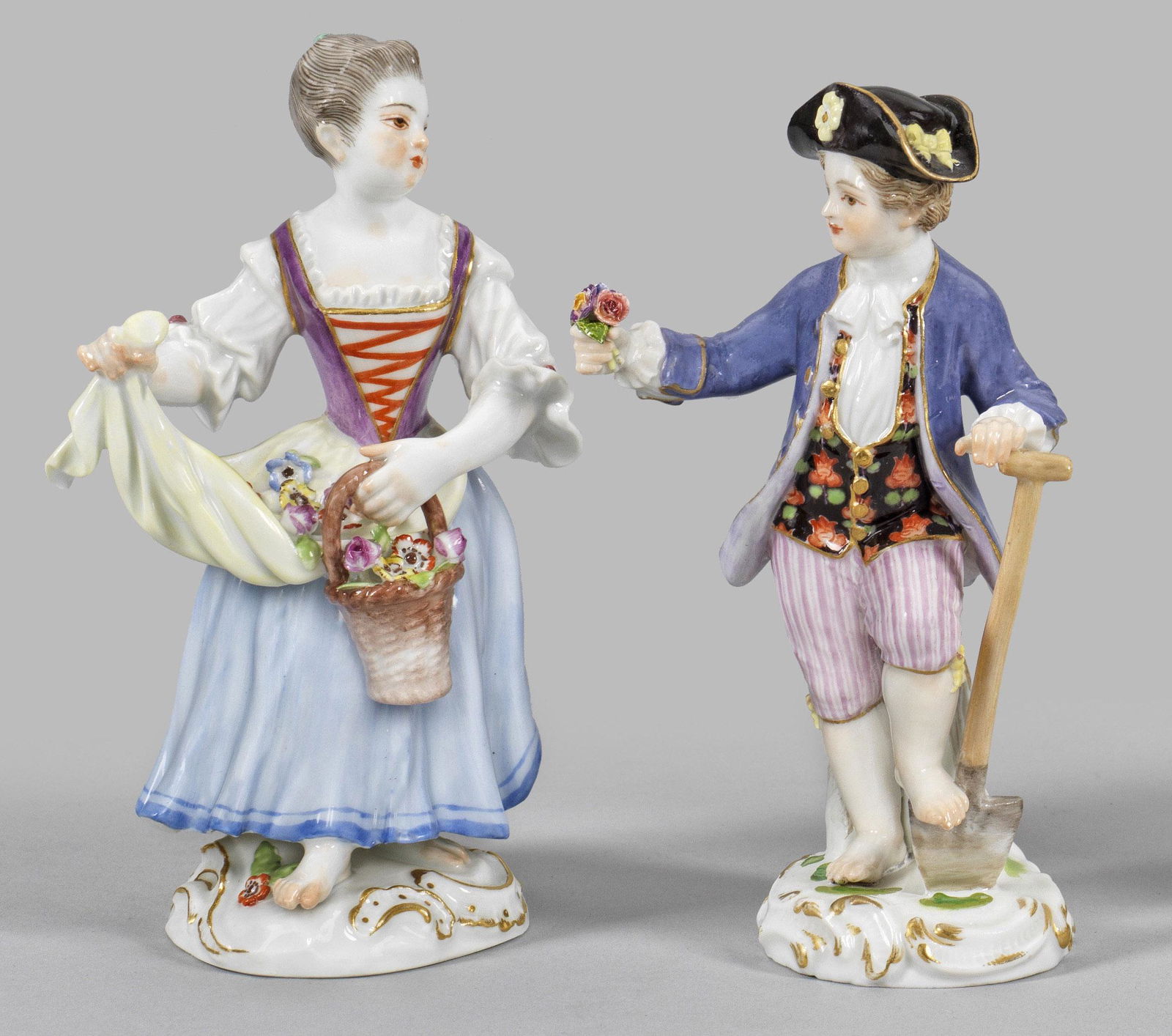 Paar GÃ¤rtnerkinder als GegenstÃ¼cke (1 of 1)