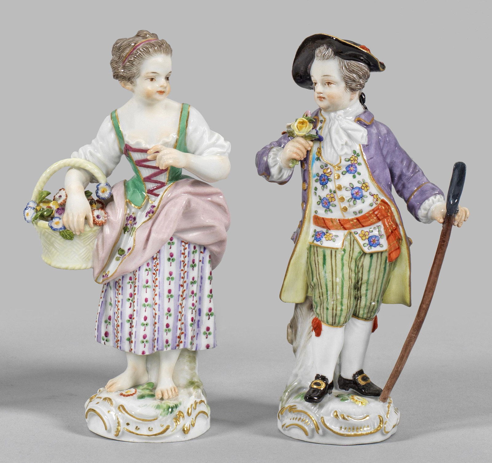 Paar GÃ¤rtnerkinder als GegenstÃ¼cke (1 of 1)