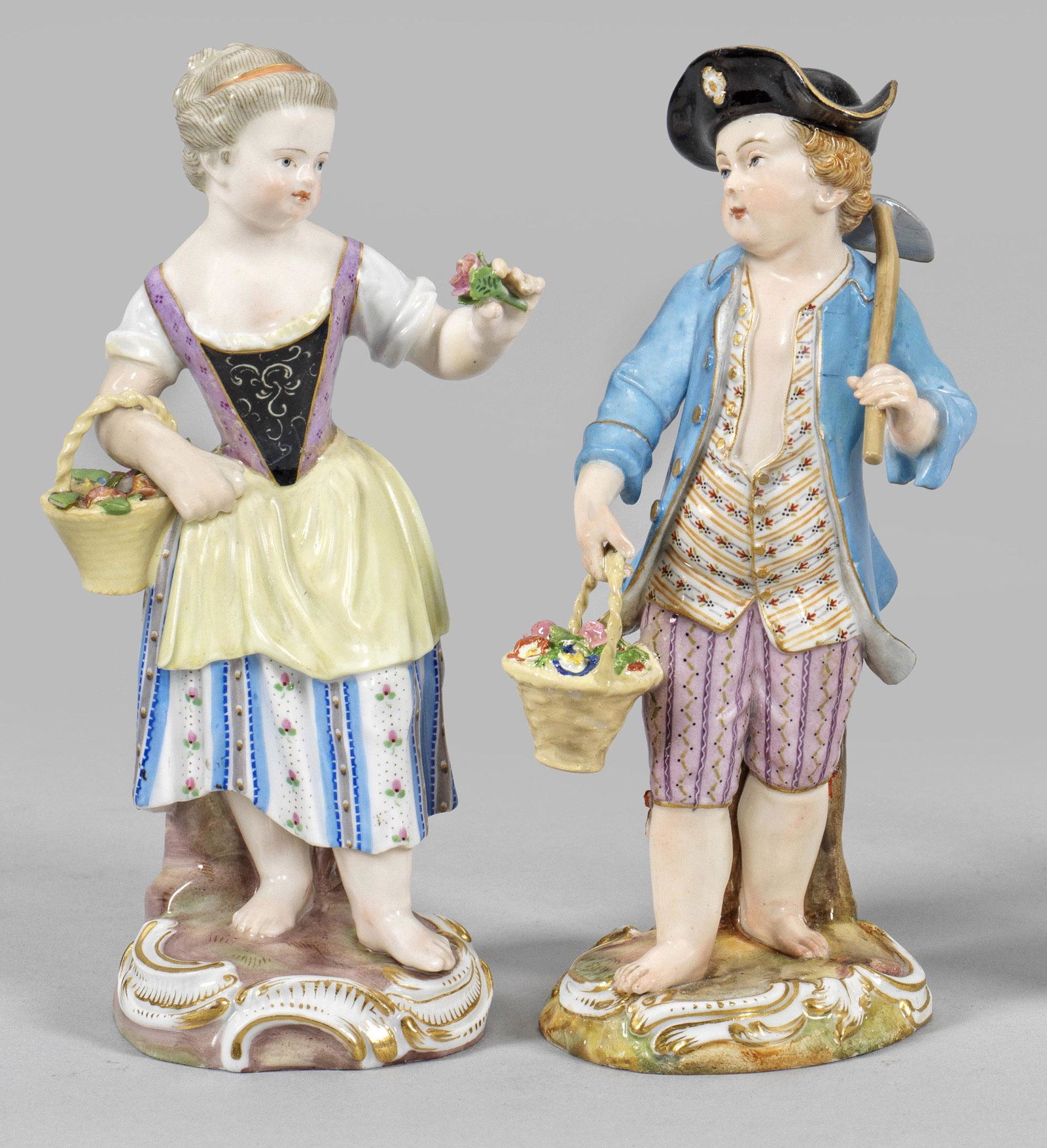 Paar GÃ¤rtnerkinder als GegenstÃ¼cke (1 of 1)