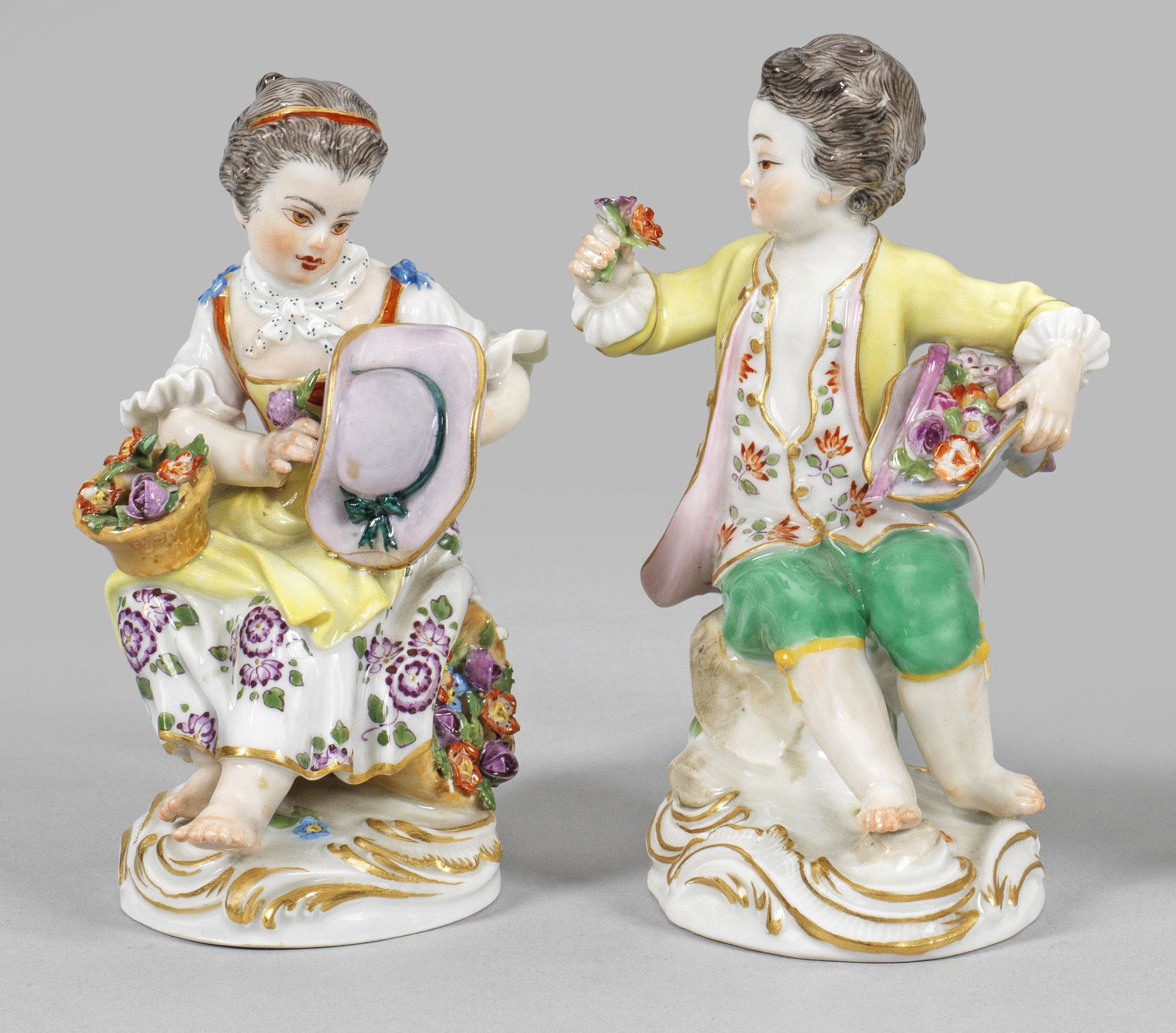 Paar GÃ¤rtnerkinder als GegenstÃ¼cke (1 of 1)