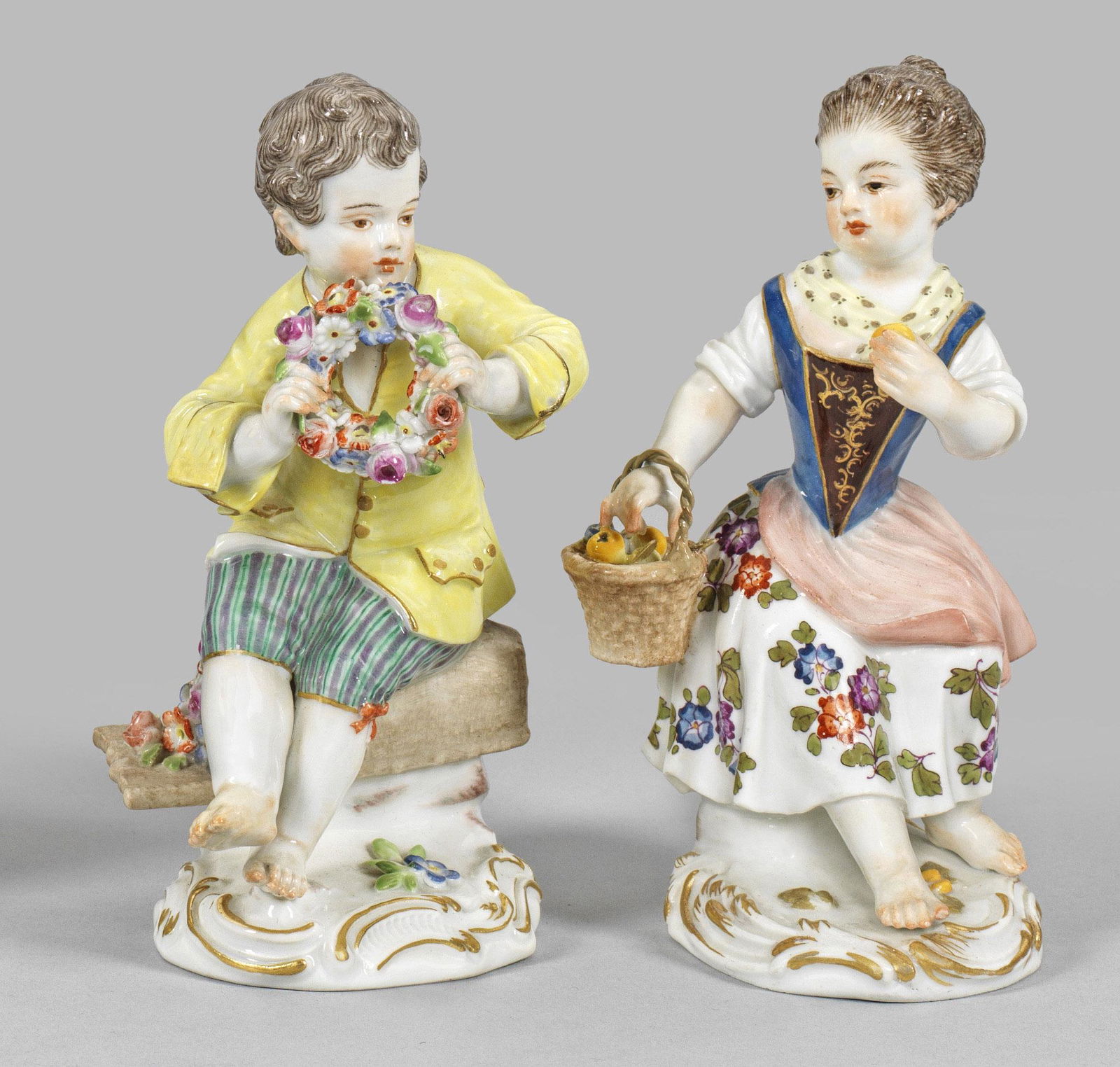 Paar GÃ¤rtnerkinder als GegenstÃ¼cke (1 of 1)