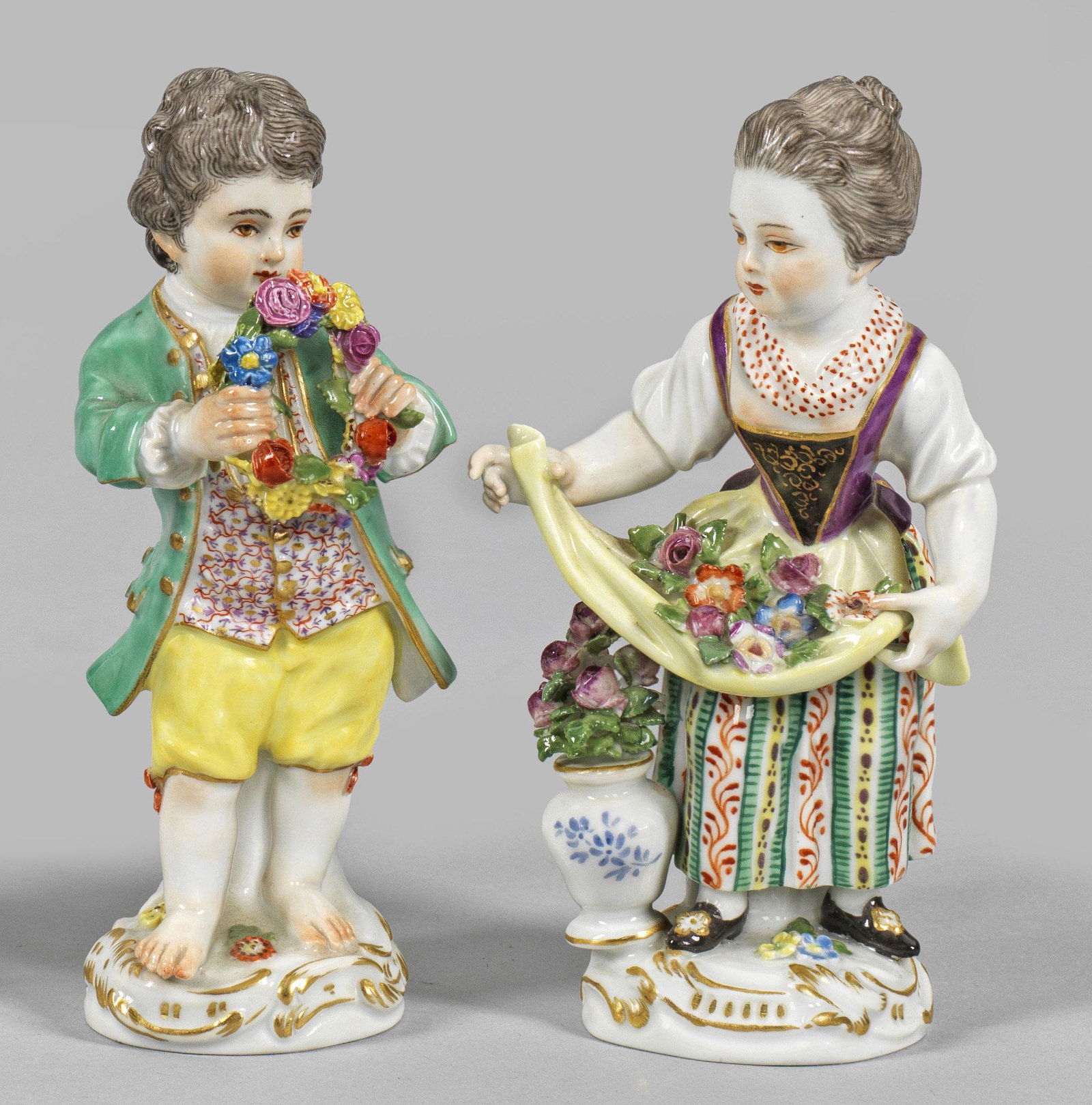 Paar GÃ¤rtnerkinder als GegenstÃ¼cke (1 of 1)